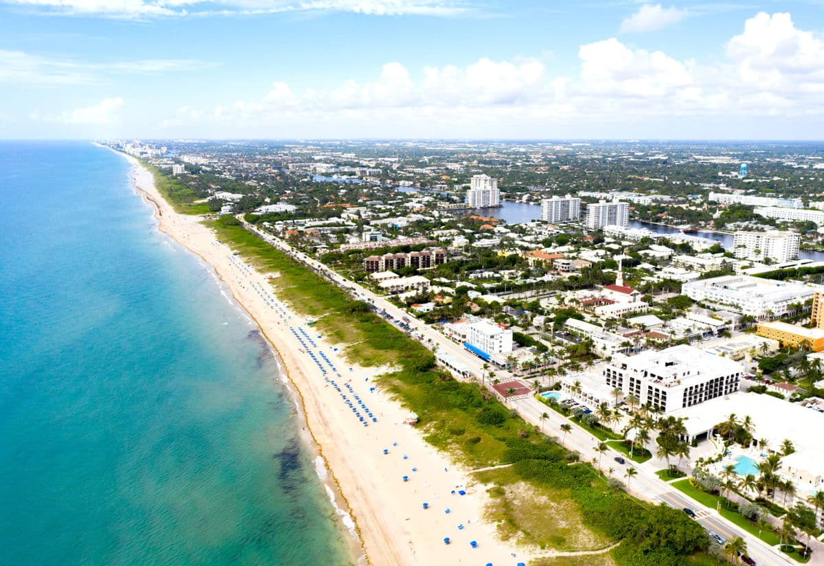 skyview of DELRAY BEACH